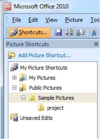 Photo editing with Picture Manager source image 2