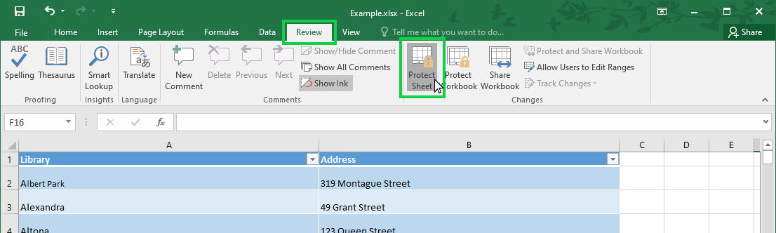Tip – How to protect worksheet cells in Excel source image 1