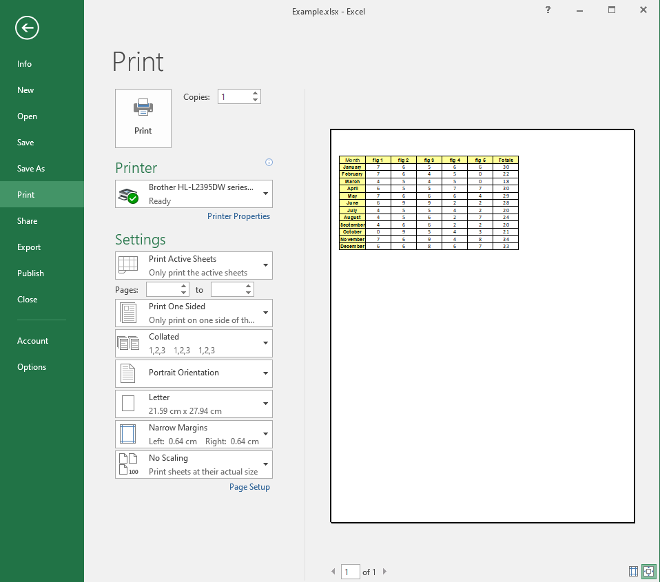 Excel Printing Part One source image 1