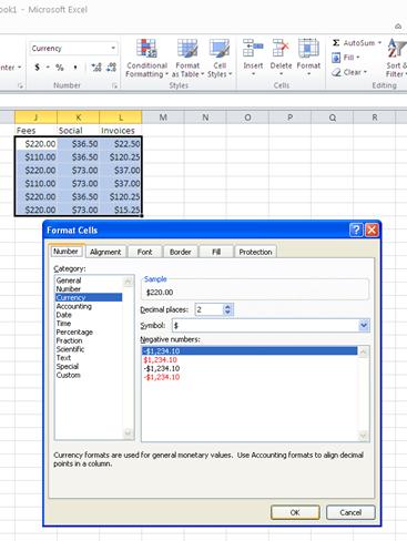 Format & Sum currency data in a Spreadsheet source image 3