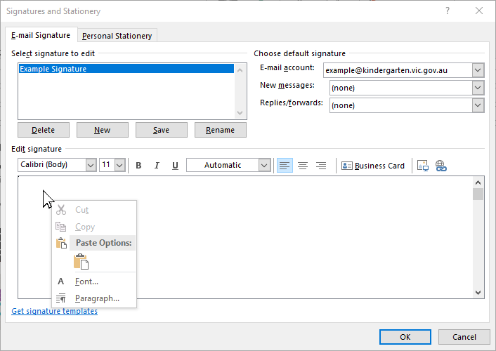 Tip – Add the Kindergarten Tick to your email signature source image 9