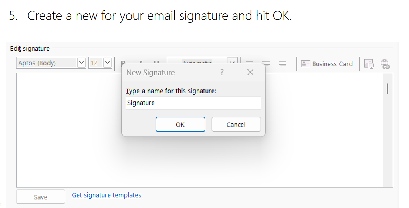 How to Add email signature to Outlook Web & Desktop source image 9