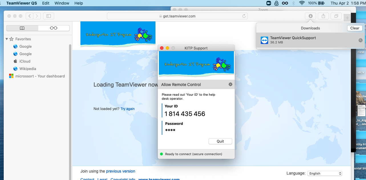 How to install the KITP’s version of TeamViewer on a Mac source image 10