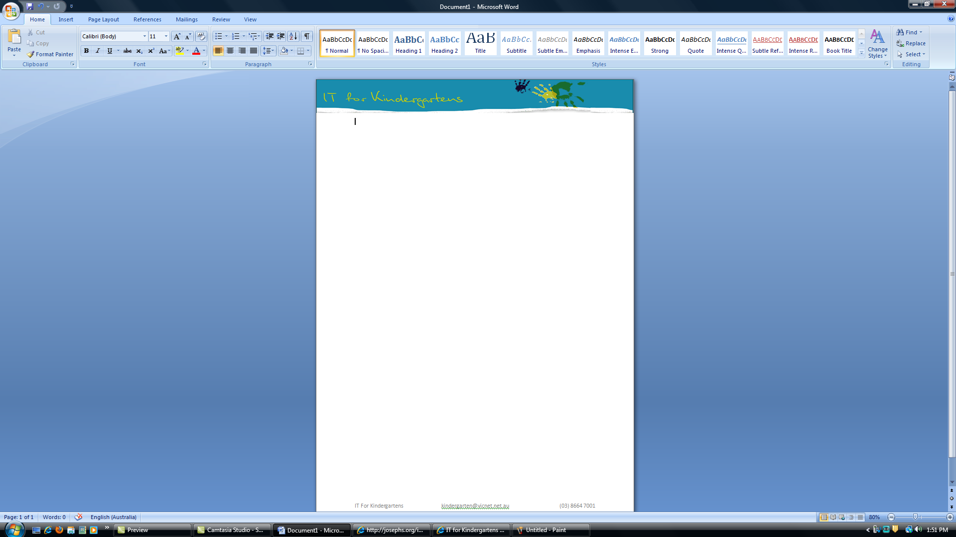Creating a Template in Microsoft Office Word 2007 source image 1