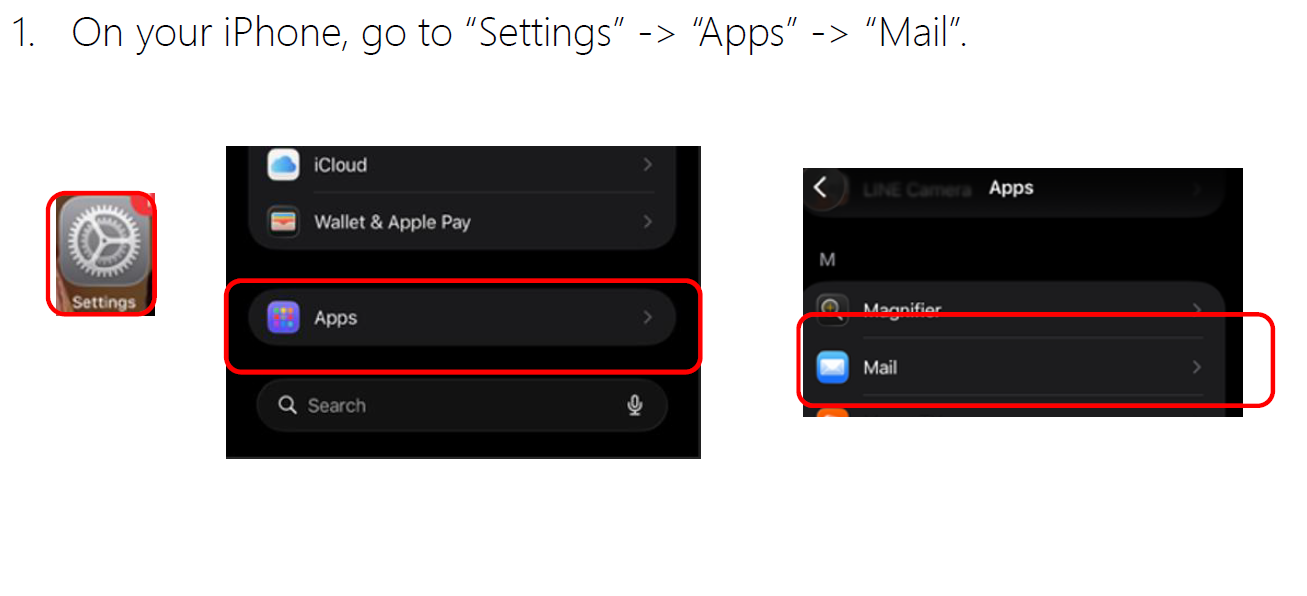 iPhone Mail app source image 2