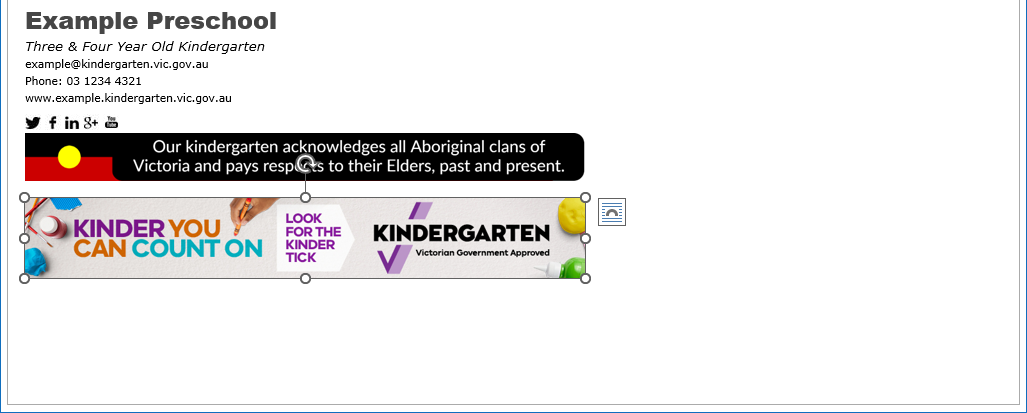 Tip – Add the Kindergarten Tick to your email signature source image 5