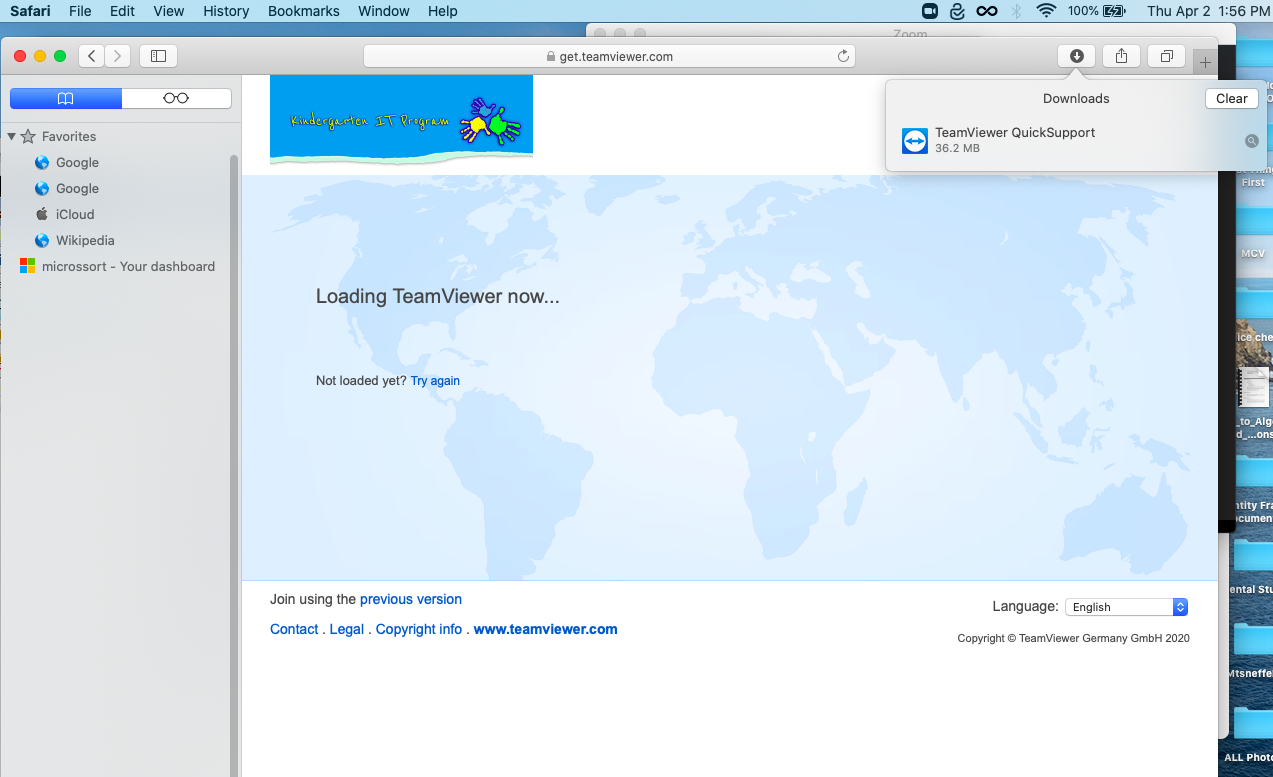 How to install the KITP’s version of TeamViewer on a Mac source image 3