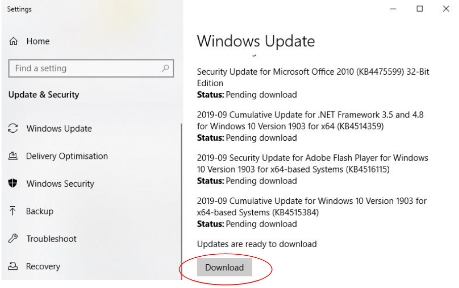 Windows 10: A guide to the updates source image 4