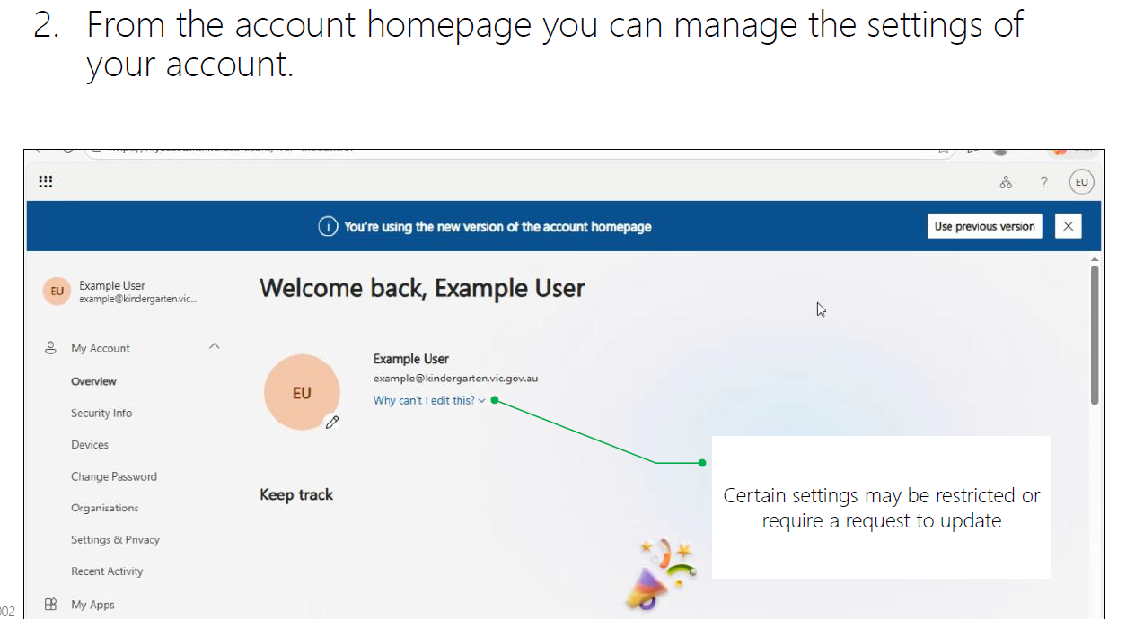 How to update your password source image 3