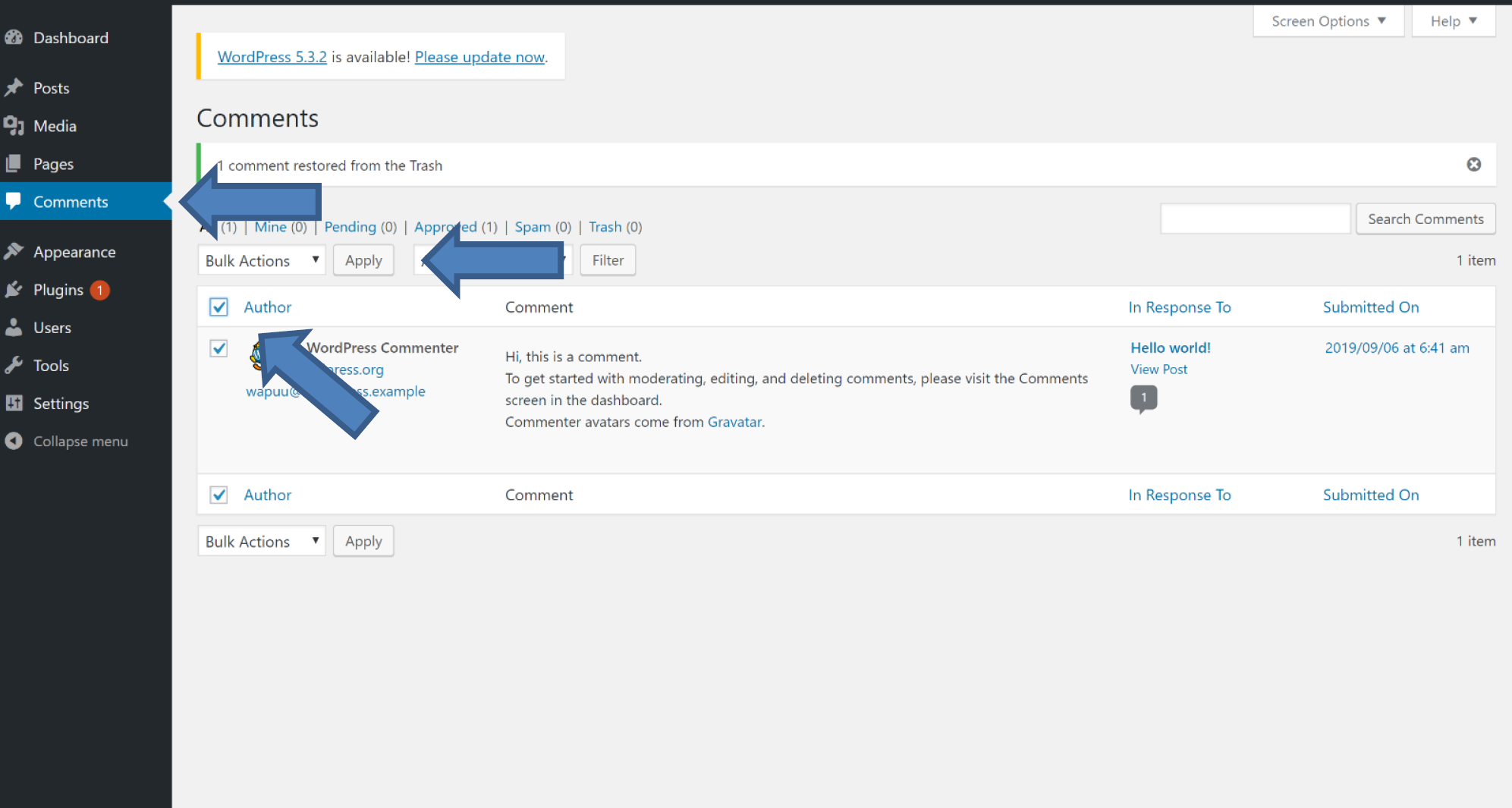 How to disable comments in WordPress source image 4