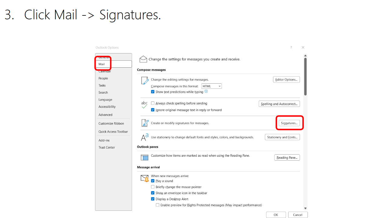 How to Add email signature to Outlook Web & Desktop source image 7
