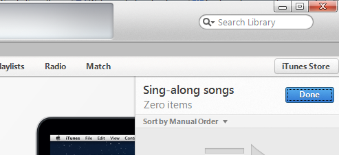 Create a song playlist in iTunes to play on an iPad source image 3