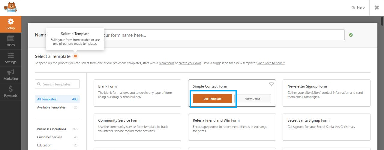 Build a basic WordPress contact form source image 4