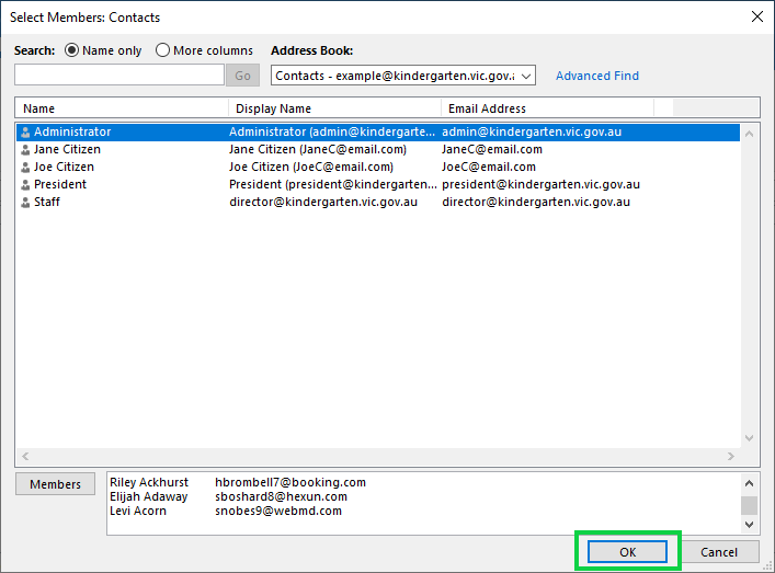 Tip – Create Outlook Contact Groups from an Excel spreadsheet (quick copy/paste method) source image 8