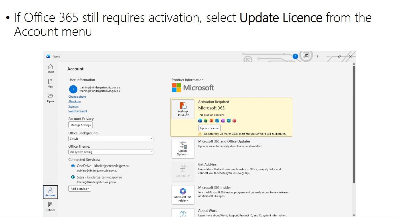 Download, install & activate an A3 licence source image 12