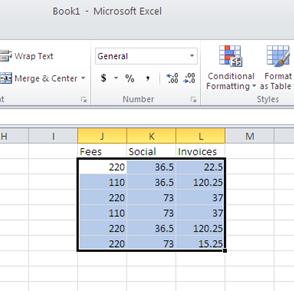 Format & Sum currency data in a Spreadsheet source image 1