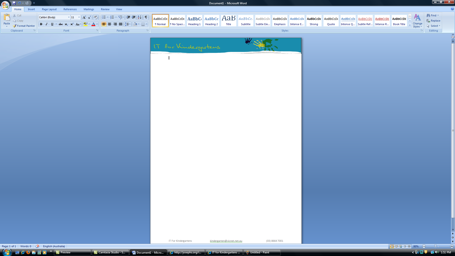 Creating a Template in Microsoft Office Word 2007 source image 5