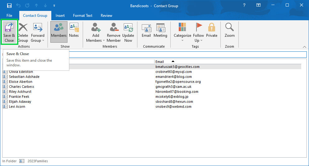 Tip – Create Outlook Contact Groups from an Excel spreadsheet (quick copy/paste method) source image 9