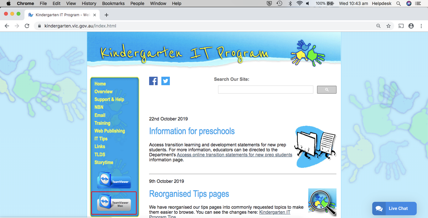 How to install the KITP’s version of TeamViewer on a Mac source image 1