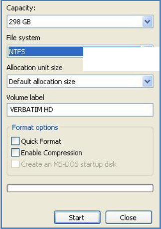 Create a shared network space with an external hard drive and a modem source image 2
