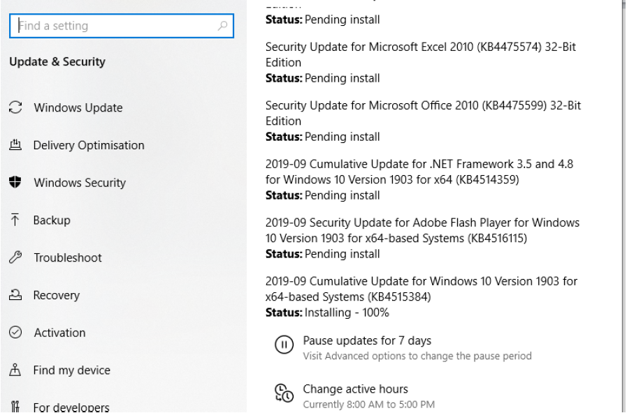 Windows 10: A guide to the updates source image 6