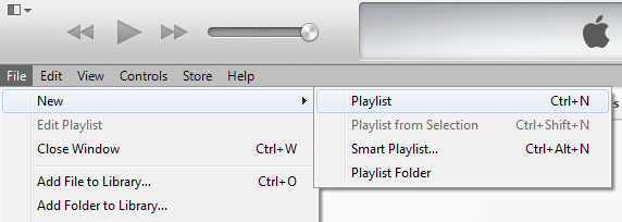 Create a song playlist in iTunes to play on an iPad source image 2