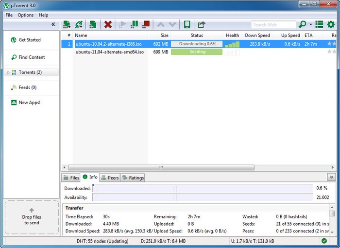 BitTorrent clients and peer to peer file sharing source image 1