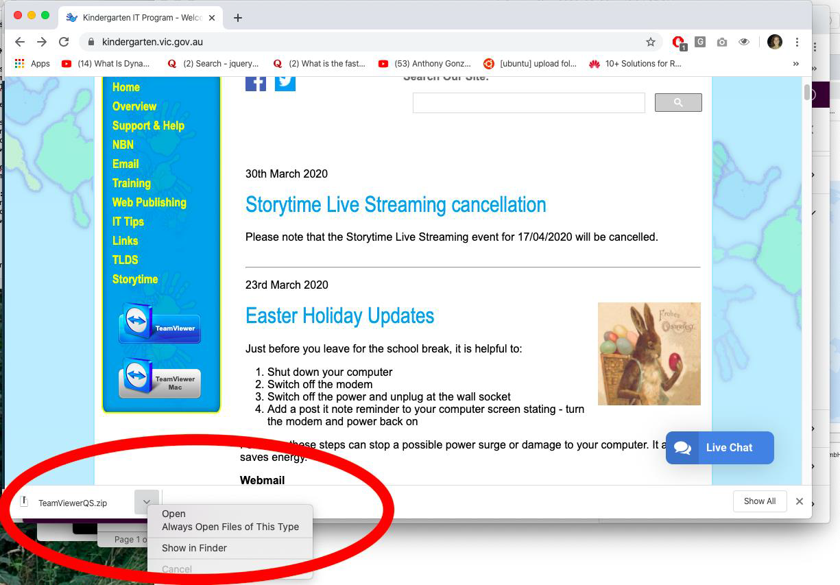 How to install the KITP’s version of TeamViewer on a Mac source image 4