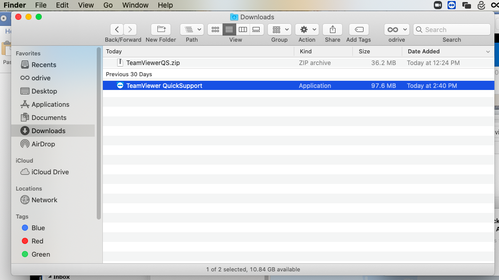 How to install the KITP’s version of TeamViewer on a Mac source image 6