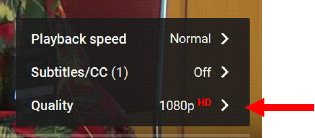 How do I reduce/change video quality in YouTube? source image 2