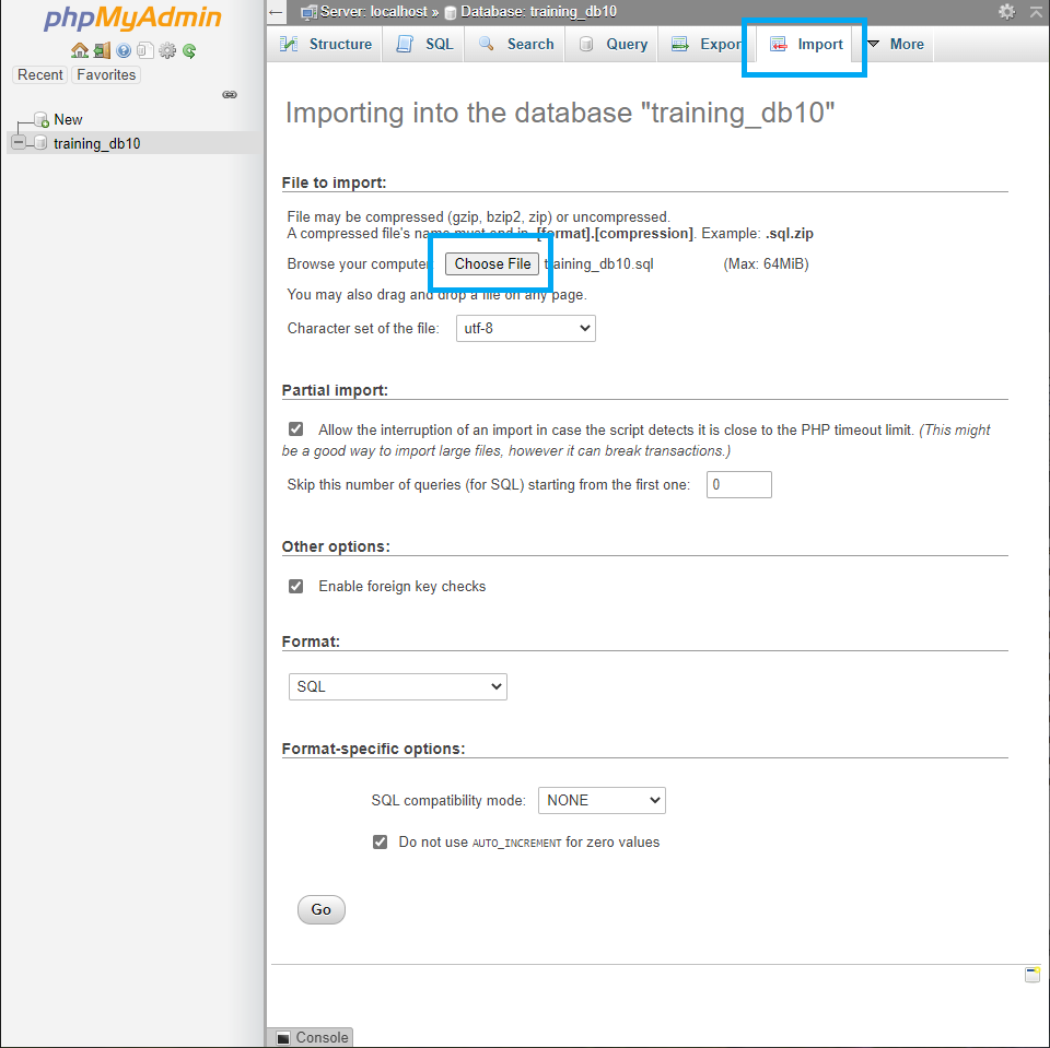 Tip – Restoring from a WordPress file & database backup source image 5