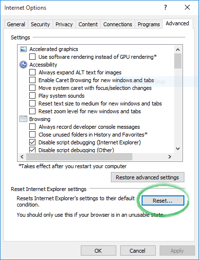 How to factory reset your browser source image 1