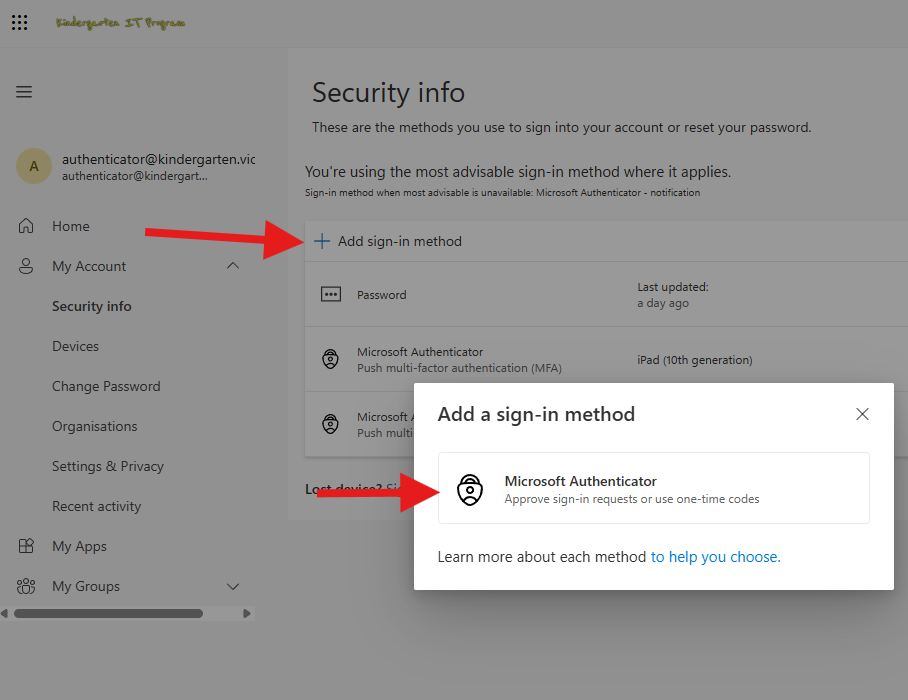 Multi-Factor Authentication (MFA) source image 13