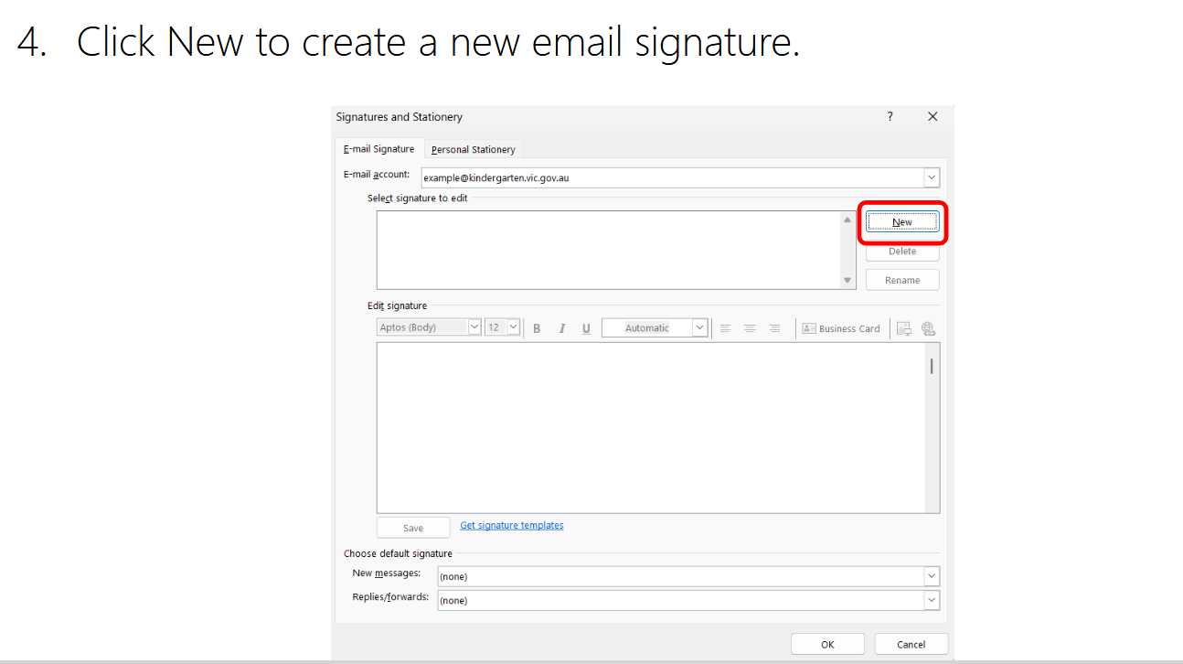 How to Add email signature to Outlook Web & Desktop source image 8