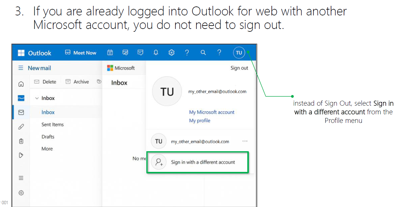 How to login to Outlook for web source image 4