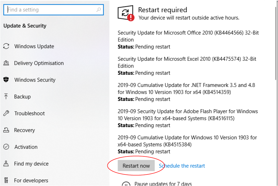 Windows 10: A guide to the updates source image 7