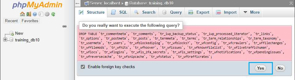 Tip – Restoring from a WordPress file & database backup source image 4