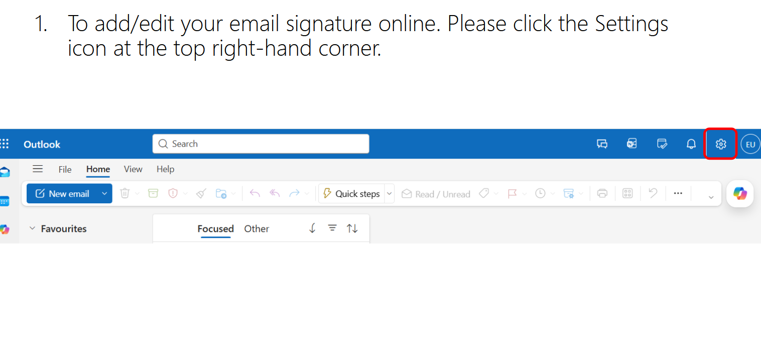 How to Add email signature to Outlook Web & Desktop source image 2