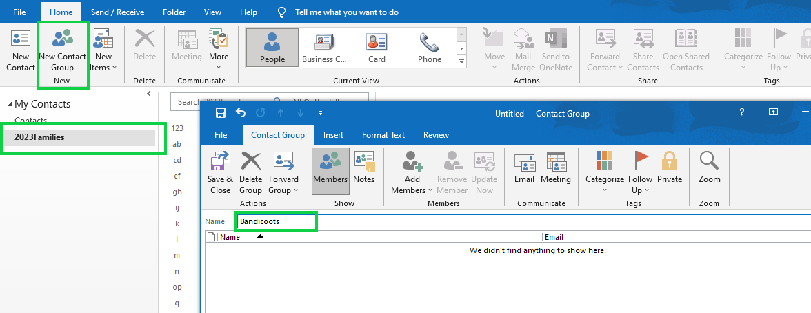 Tip – Create Outlook Contact Groups from an Excel spreadsheet (quick copy/paste method) source image 5