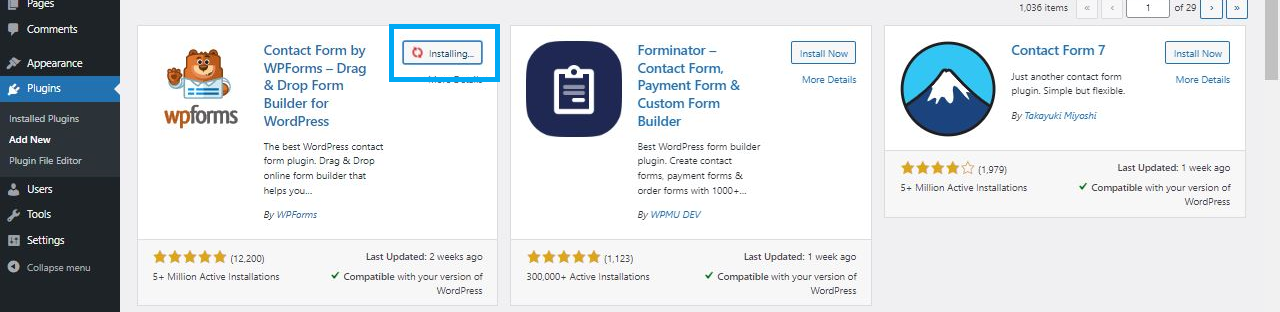 Build a basic WordPress contact form source image 2