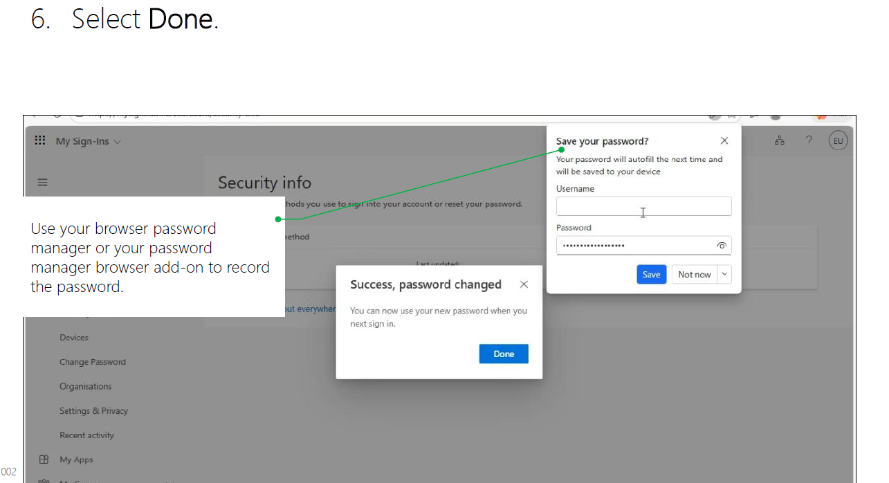 How to update your password source image 7